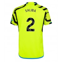 Arsenal William Saliba #2 Bortedrakt 2023-24 Kortermet
